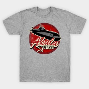 Akula Class Submarine (distressed) T-Shirt